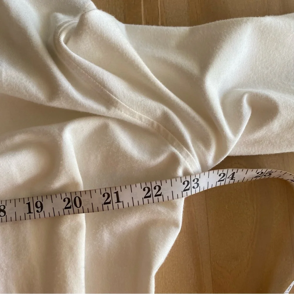 Ralph Lauren Black Label Ivory Open Front Cardigan Size M Cream Elegant Classy